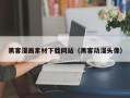 台州黑客漫画素材下载网站（黑客动漫头像）